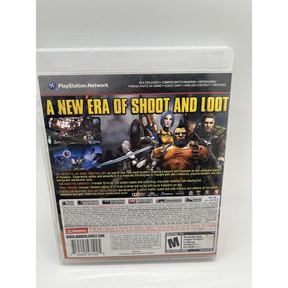 Borderlands 2 PS3 PlayStation 3 - Complete CIB - Tested - Picture 3 of 8